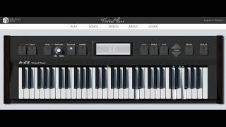 Married life virtual piano [ first video]