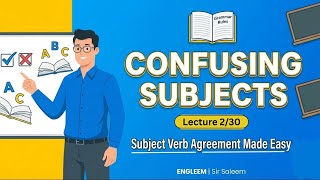 Pseudo-Plural Nouns (Singular Verb) | Subject Verb Agreement | Rules, Examples & MCQs