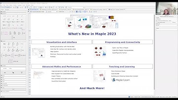 Introducing Maple 2023 for Education and Research