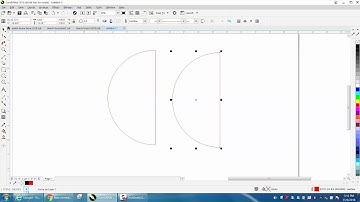Corel Draw Tips & Tricks Cutting an object in half equally Part 2