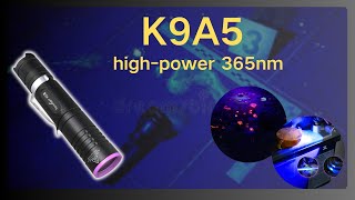 Tired of Weak UV Lights 🔦 Discover the Pro-Grade Tank007 K9A5 365nm UV Torch