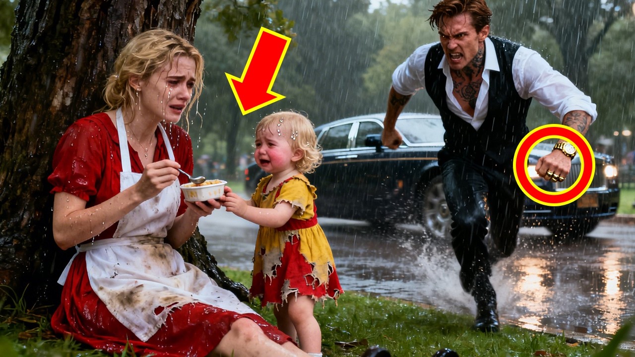 Mafia Boss Sees His Maid & His Daughter In The Rain — What She Did Next Shocked Him