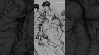 BTS #viral #bts #sketch #btsarmy #shorts