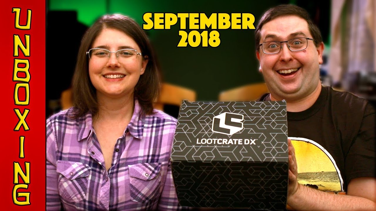 UNBOXING! Loot Crate DX September 2018 - INVADERS -  Venom, Predator