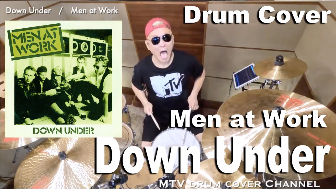 Down Under _ Men at Work【叩いてみた】drum cover/ドラムカバー