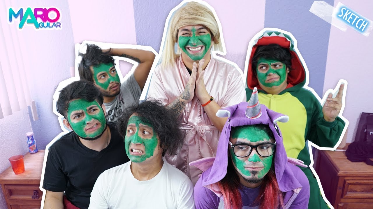 Cuando tienes puros amigos hombres | QuePario | Mario Aguilar