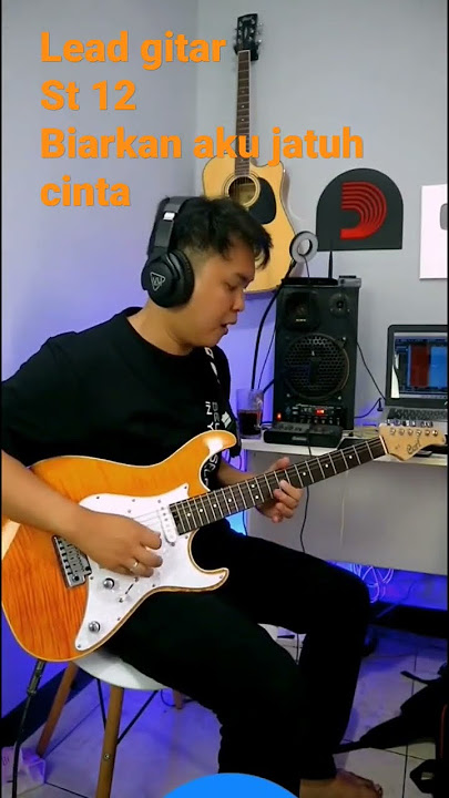 Biarkan aku jatuh cinta.  lead gitar St 12