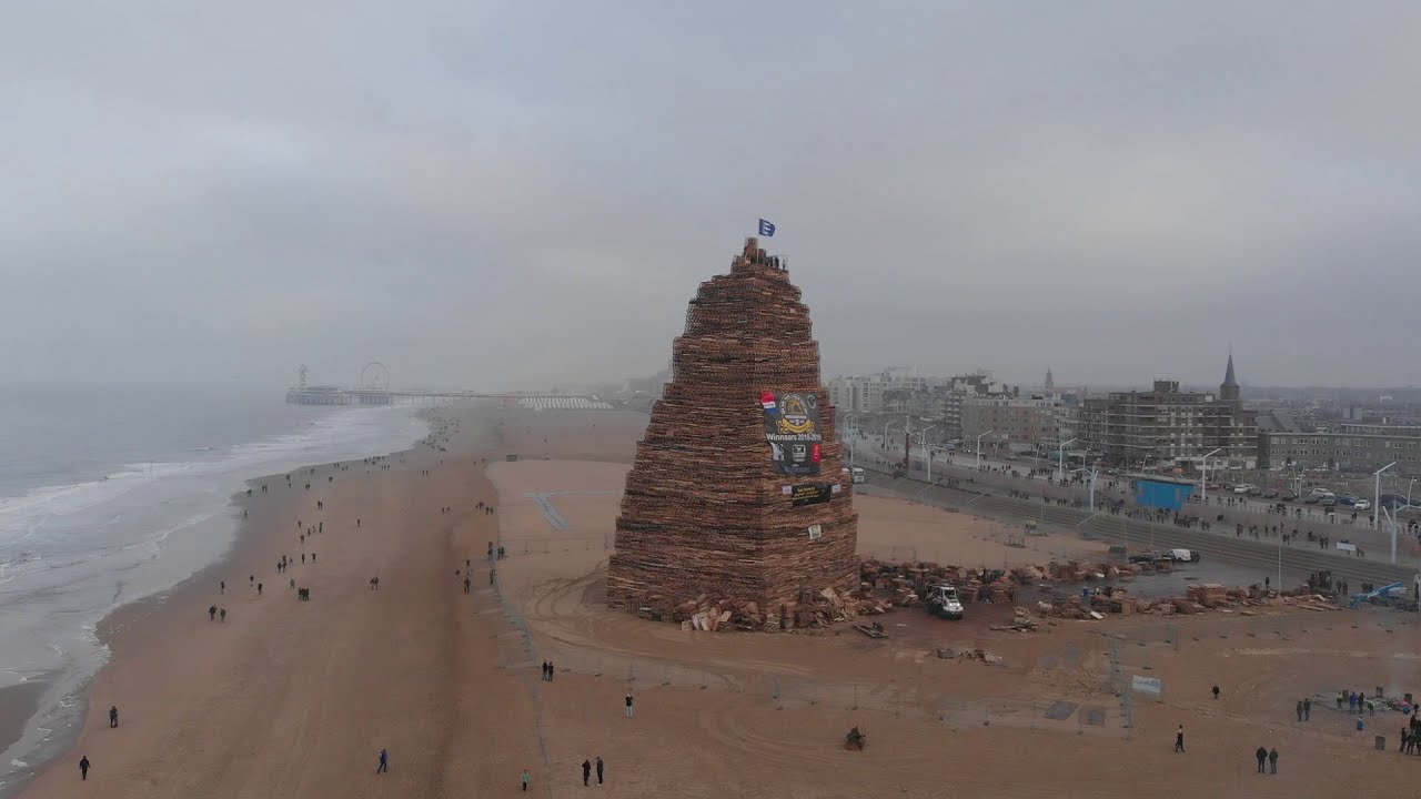 Scheveningen Brandstapel 31-12-2018