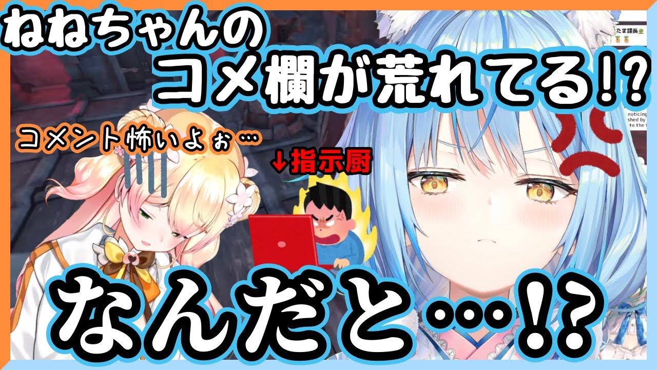 怒らせたら一番怖いタイプの女の子【雪花ラミィ/桃鈴ねね/ホロライブ切り抜き】