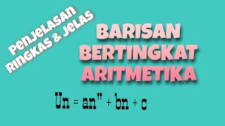 Barisan Aritmetika Bertingkat 2|| Menentukan Suku ke-n