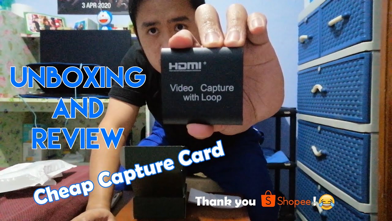 Unboxing and reviewing a cheap Capture Card... Worth it ba??? YouTube
