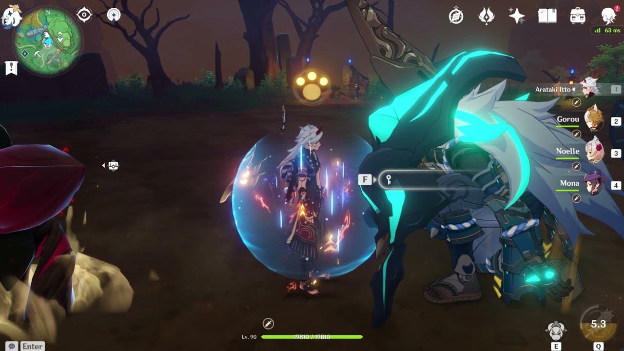 R1 vs R5 Redhorn Stonethresher comparison (Arataki Itto)