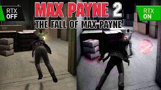 MAX PAYNE 2 RTX HD MOD - САМАЯ КРАСИВАЯ СБОРКА 2022😍