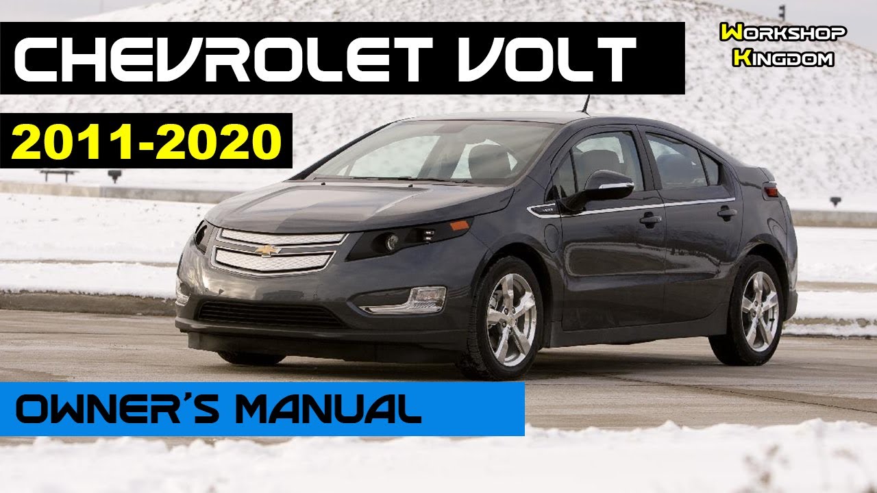 Amazing Chevy Volt 2017 Owners Manual Images
