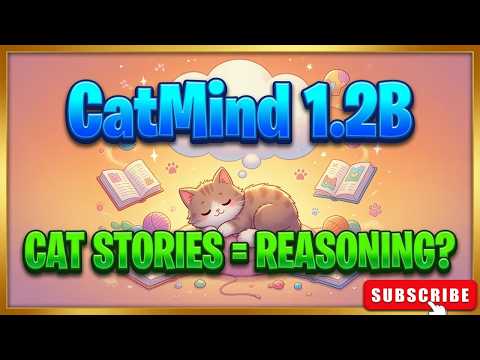 Thumbnail for Catmind-1.2b: A Reasoning Model that Thinks in Cat Stories