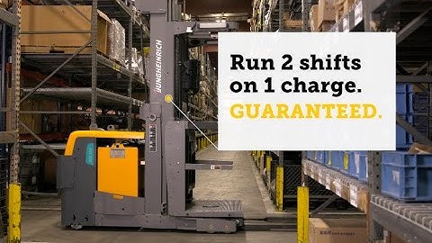 Jungheinrich® High-Level Order Picker Forklift – EKS 314