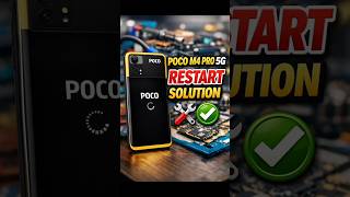 🔥 Poco M4 5g Restart Solution 💯⚡#shorts