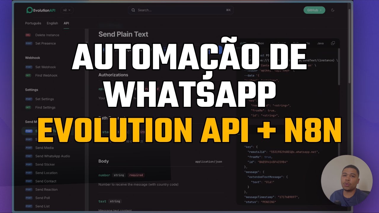 Como Enviar Mensagens no Whatsapp Usando a Evolution API V2 e o N8N ...