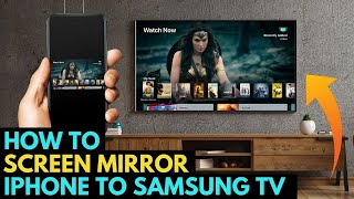 How To Screen Mirror iPhone to NON-SMART Samsung TV screenshot 5