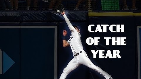 Kevin Kiermaier makes CATCH OF THE YEAR