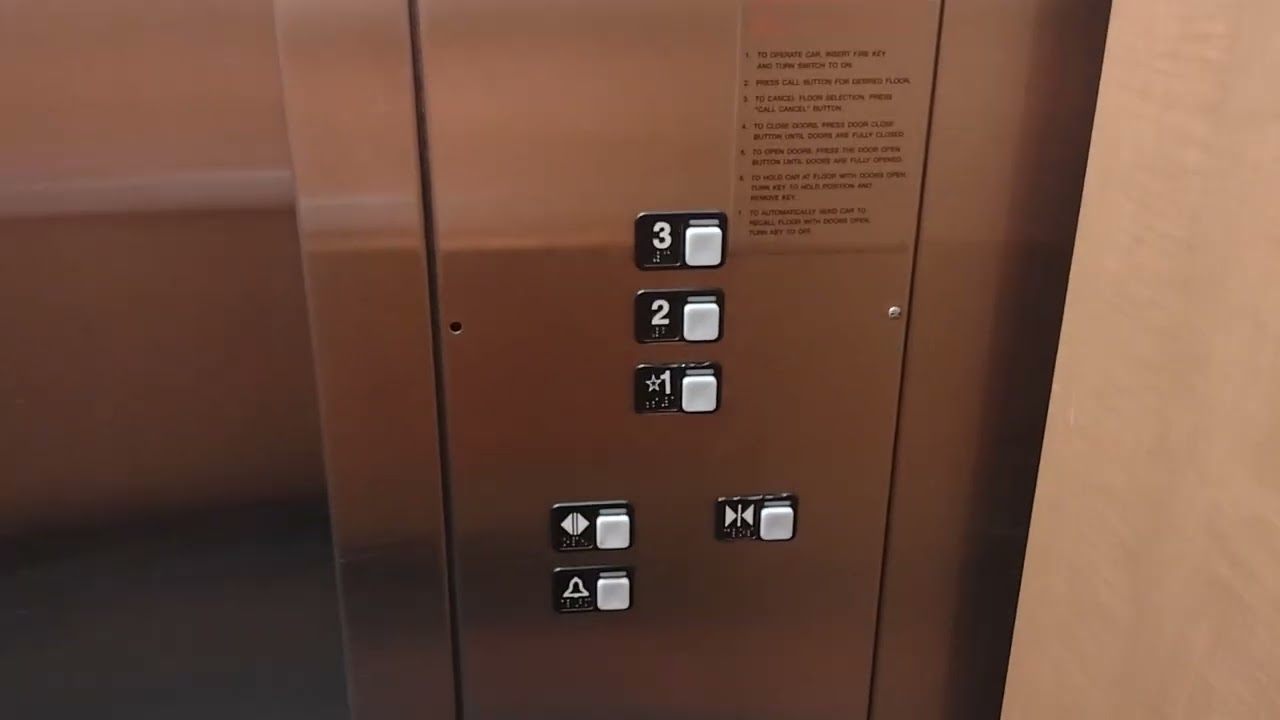 LOW PITCHED Schindler MT Hydraulic Elevator at 1908 Lumina Station in Wilmington NC