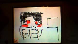 Diamond heart Flipnote; preview; minecraft