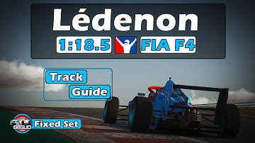 iRacing F4 Circuit de Lédenon Track Guide FIXED - 1:18.5 - 2024 Season 2