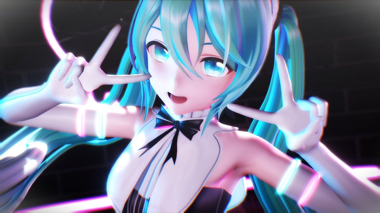【MMD】YYB式初音ミク(Symphony ver.) - M@GICAL☆CURE! LOVE ♥ SHOT!【Hatsune Miku】