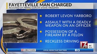 Fayetteville man charged in shooting of trooper: Warrant