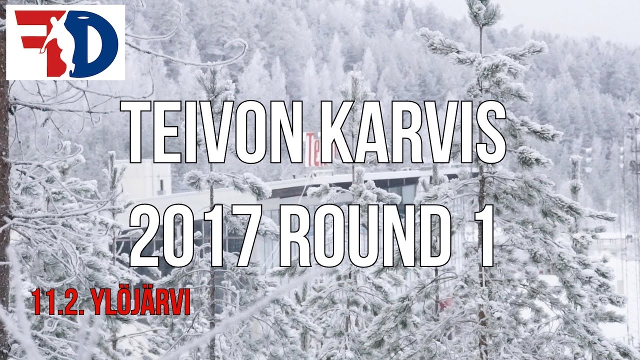 lcgm8 Disc Golf - Teivon Karvis 2017 Round 1 - YouTube