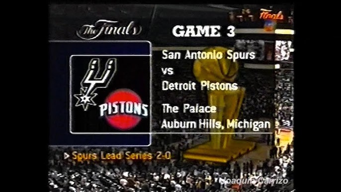 Final OT Spurs vs Pistons - 2005 NBA Finals 🚨🔥 