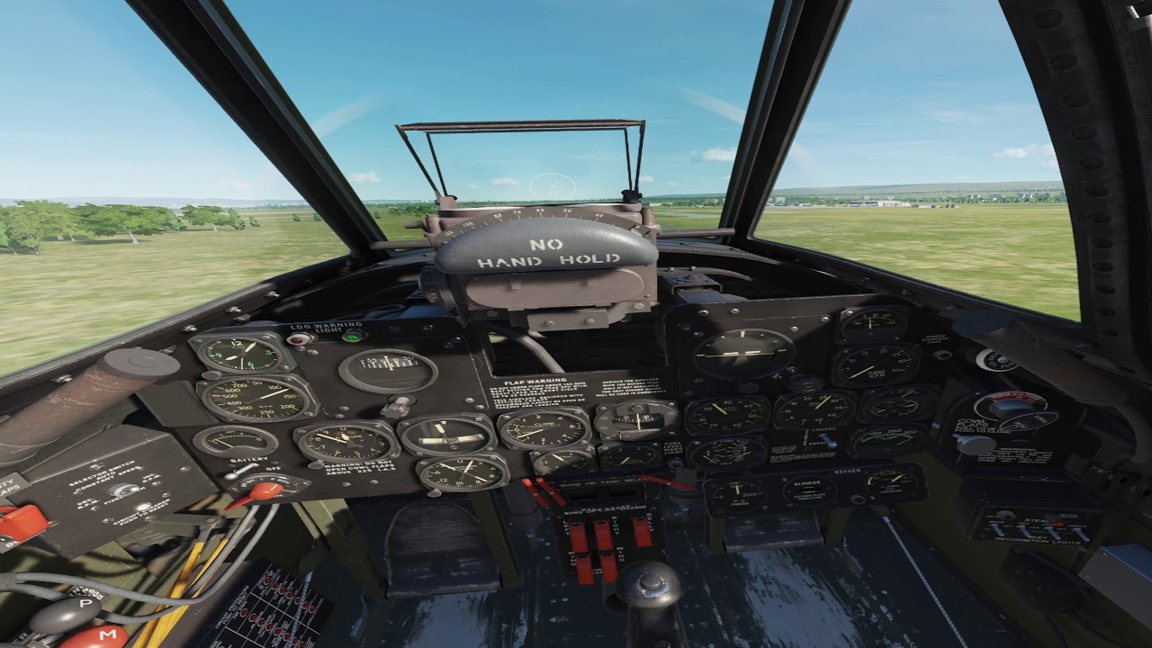 UGBSM P47 landing - UGBSM P47 landing