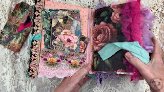 Junk Journal Colors of Spring: vibrant and joyful - Flip through (SOLD)