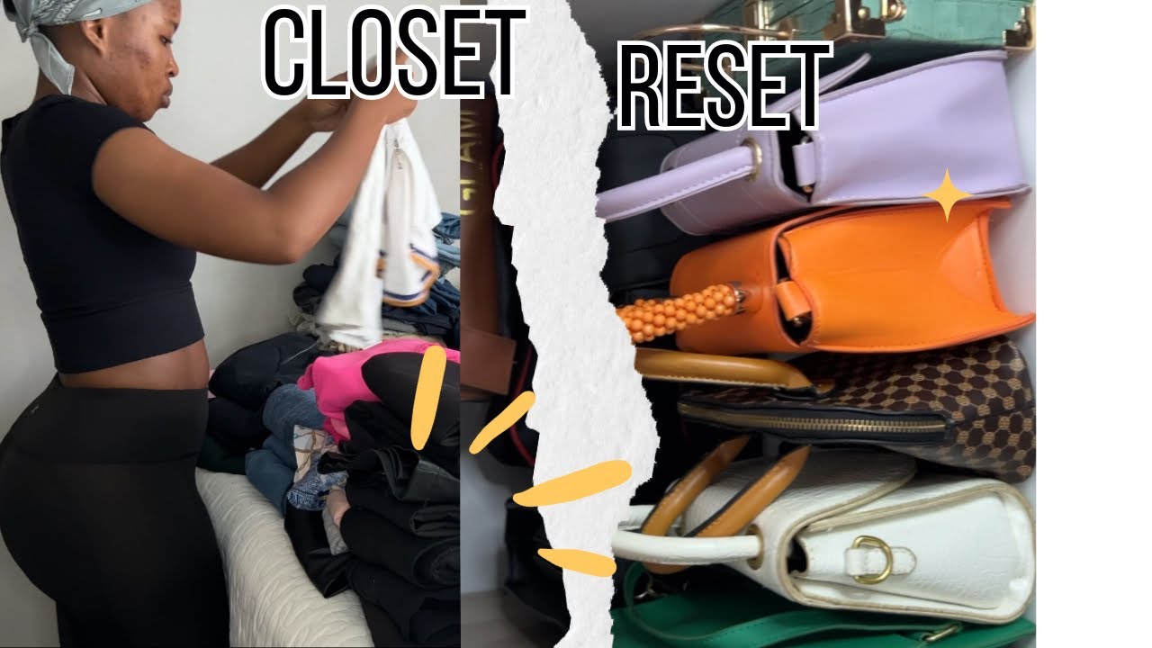 Reset my wardrobe| closet declutter routine