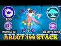 1 DETIK RATA||ARLOT STRAYGEZER 199 STACK+COMMANDER KAGURA||UNLIMITED ULTI UNLIMITED SHIELD BOSS|MCGG