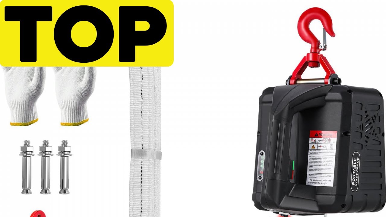 TOP 3 PALAN ELECTRIQUE PORTABLE 2025 ⚙️