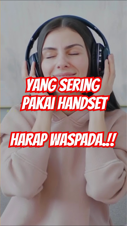 Pakai Headset 8 Jam Sehari Picu Tuli? Simak Riset Terbaru! #kesehatan #faktaunik #education