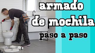 como armar la mochila del // a paso - YouTube