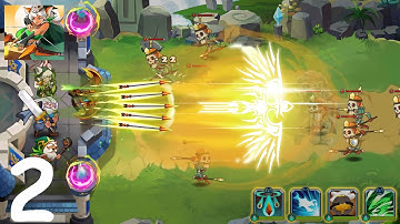 Castle Defender: Hero Idle Defense TD Gameplay Walkthrough (Android,iOS) - Part 2