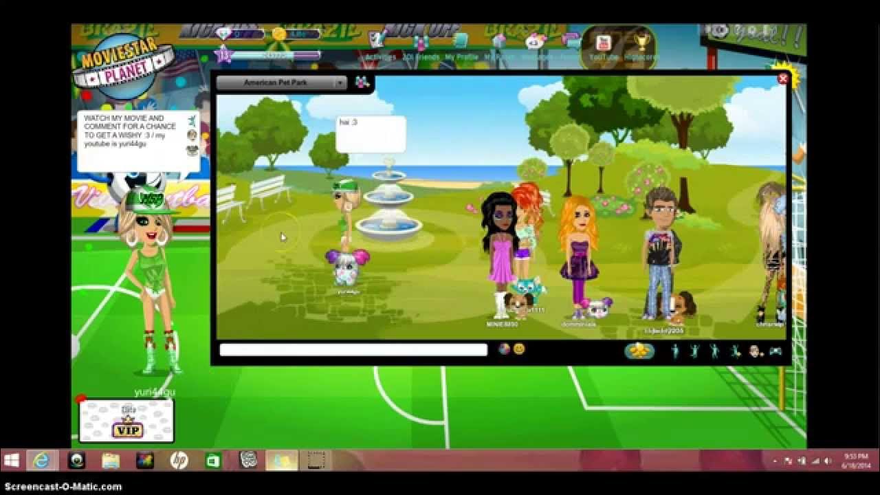 showing the mall and pet park on YouTube