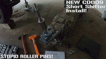 Turbo 2JZ Short Throw CD009 Shifter Install!