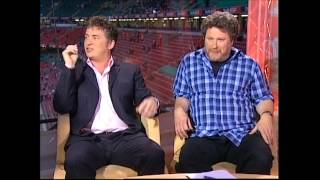 Shane Richie and Rory McGrath on MOTD Live FA Cup Final 2005