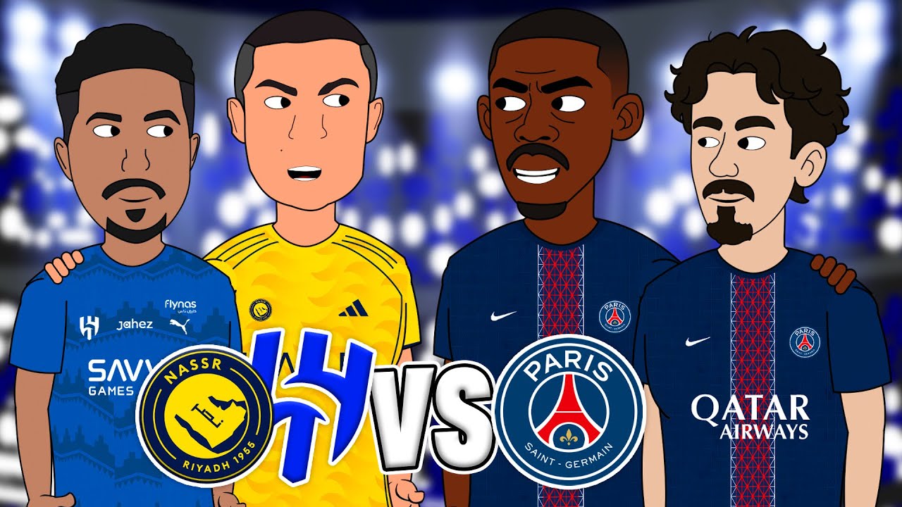 مباراة ودية بين الهلال والنصر ضد باريس سان جيرمان كاملة 🤩✨