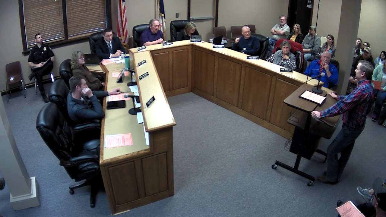 Anamosa City Council Meeting 3 25 19 YouTube