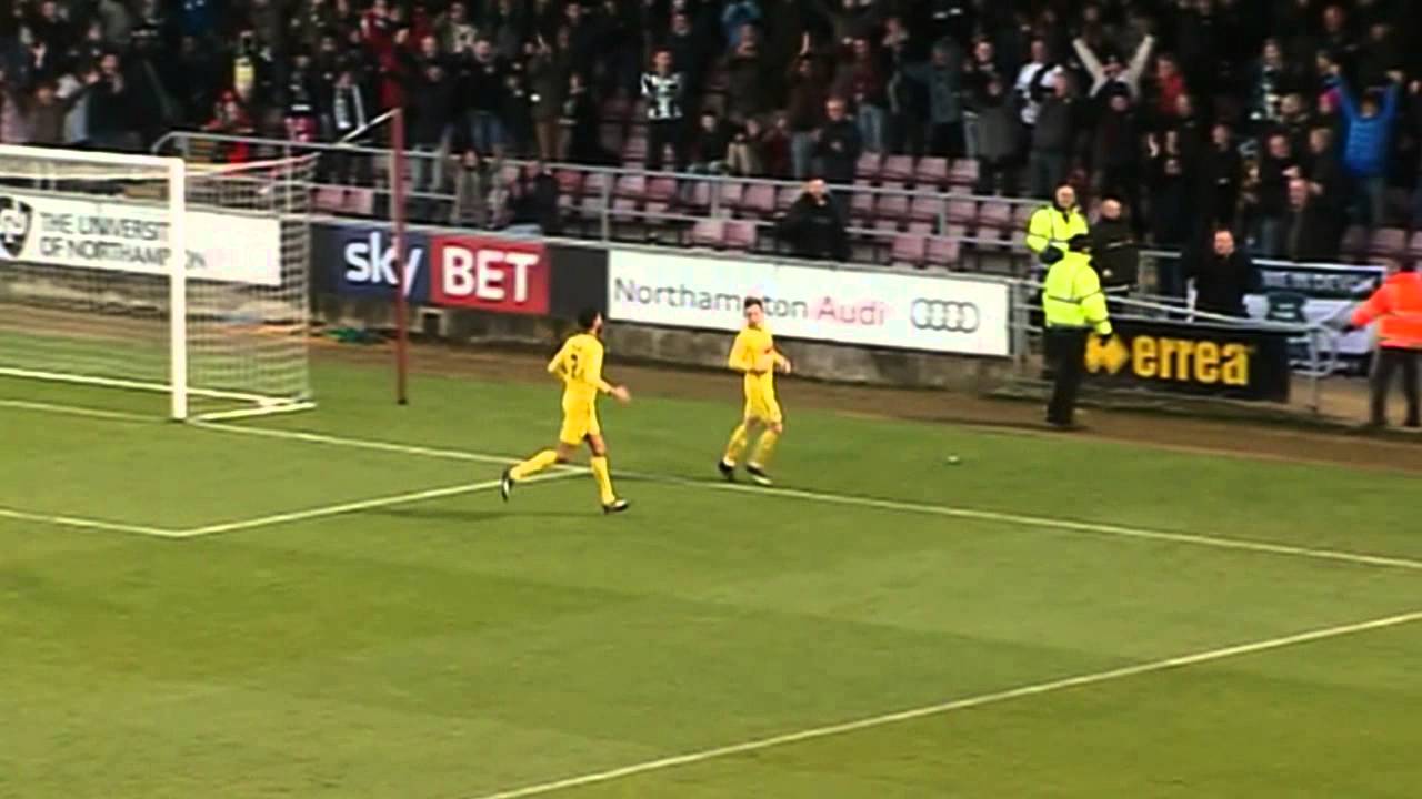 football score LOAN WATCH | Andy Kellett's unbelievable run and goal | Northampton v Plymouth