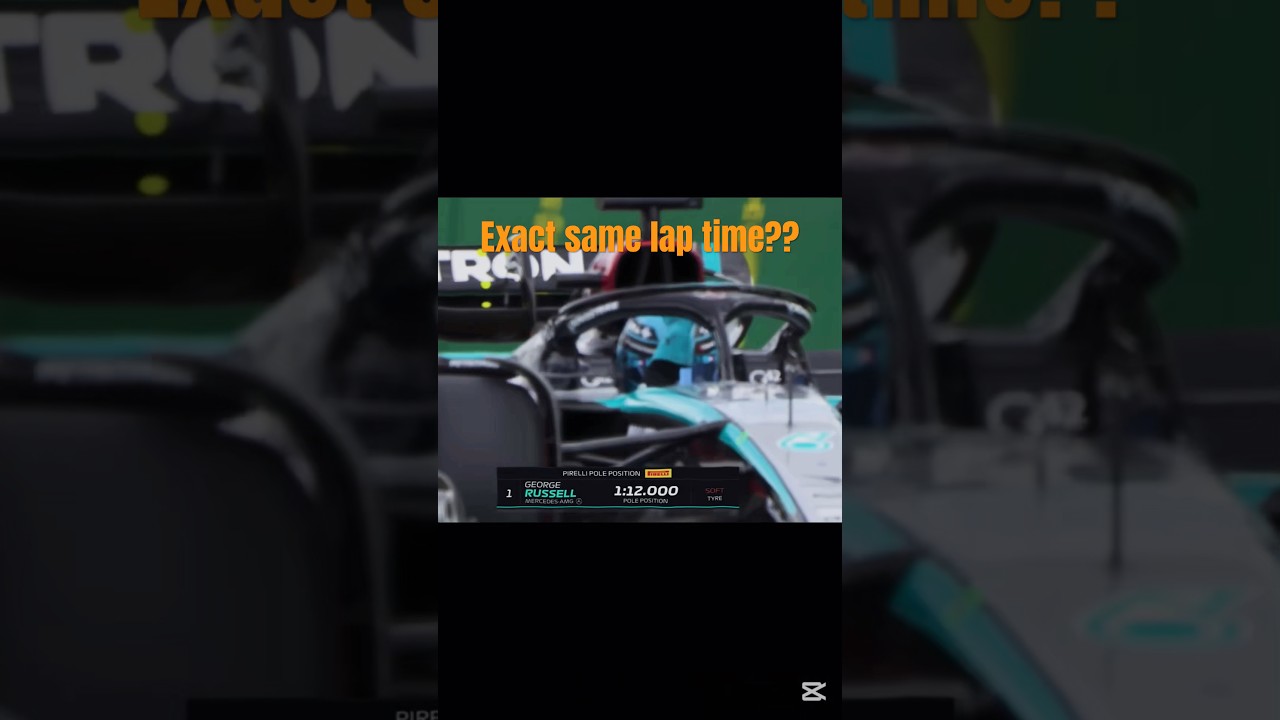 When Max Verstappen and George Russell done the exact same lap in Canada 2024 