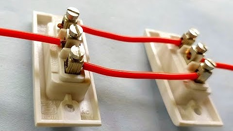 How to control one bulb with three switches in 3 ways | Wirring Of 1-Lamp 3-Switch
