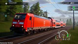 Electric Locomotive Train Driving In Train Sim World @Prasanth-playzz