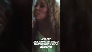 Haley Reinhart live debut of “Oh My” as the first American Idol alumnus to perform Lollapalooza.