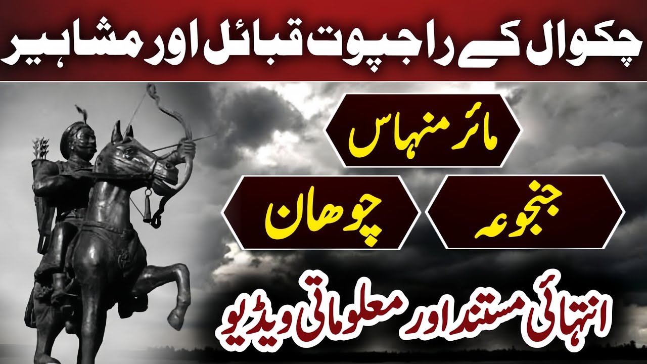 The Rajputs Of Chakwal : Mair-Minhas | Riaz Anjum Official